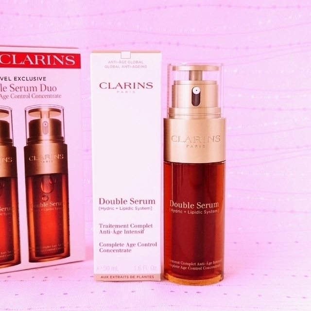 新品 クラランス ダブル セーラム EX 50ml 免税店限定品 CLARINS