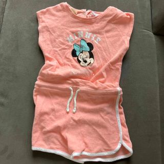 ザラキッズ(ZARA KIDS)のZARA kids  Disney baby ミニーロンパース(パジャマ)