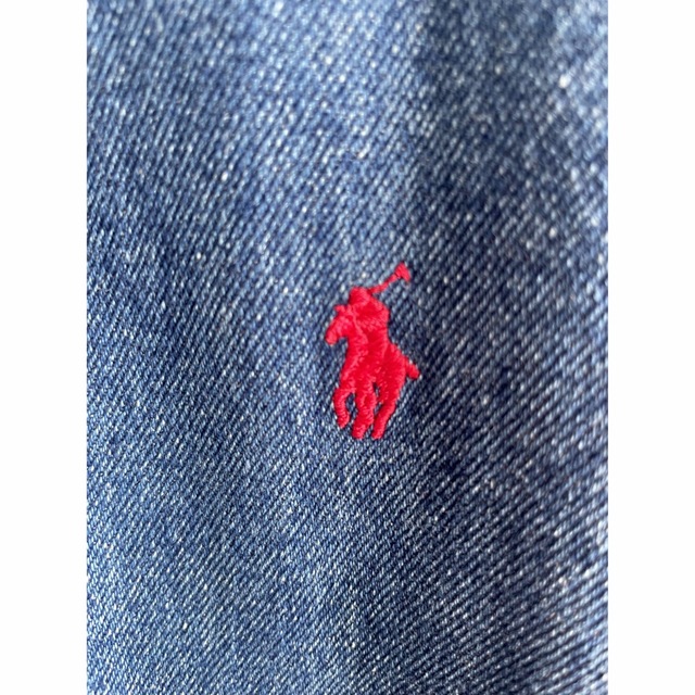 POLO RALPH LAUREN(ポロラルフローレン)の【古着】！月曜まで値下げ！ポロカントリー，ラルフ、インディゴブルーデニムシャツ メンズのトップス(シャツ)の商品写真