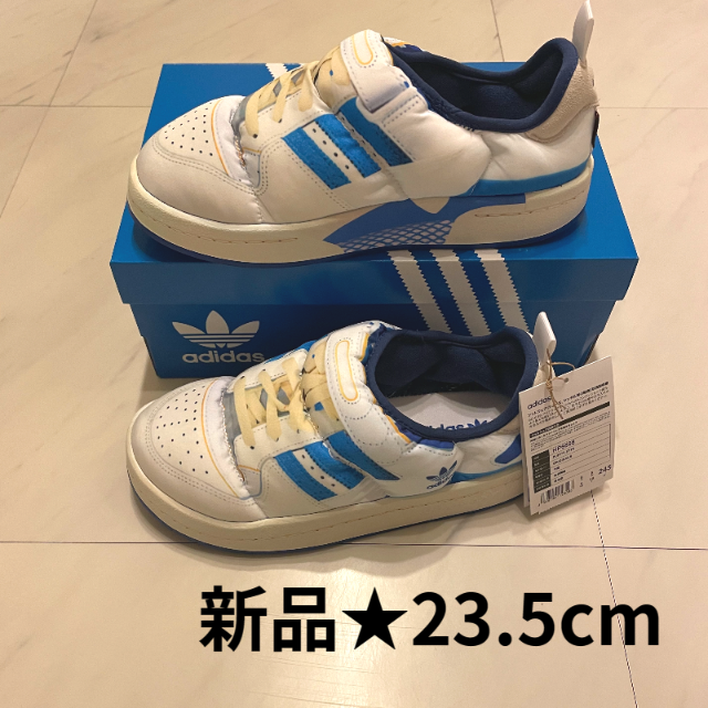 adidas - 新品★希少サイズ《アディダス》23.5㎝ パフィレッタ フォーラム ブルー