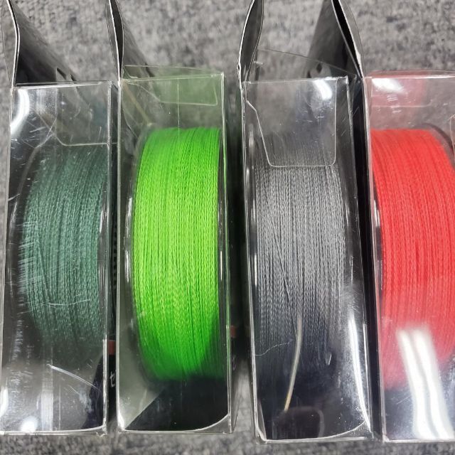 YU248 浅緑 2号 釣りライン PEライン 4本編み 釣り糸 (100M) スポーツ/アウトドアのフィッシング(釣り糸/ライン)の商品写真