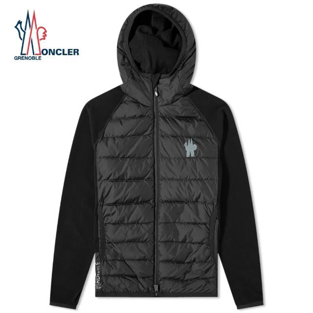 MONCLER - 13 MONCLER GRENOBLEフリース ダウン切替 ブルゾンsize S