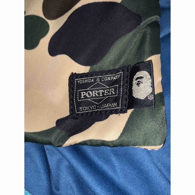 A BATHING APE(アベイシングエイプ)のBape × PORTER コラボ バッグ  メンズのバッグ(ボディーバッグ)の商品写真