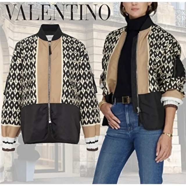 専用！VALENTINO ロゴ ボンバージャケット 2021