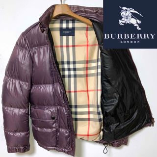 バーバリー(BURBERRY)のななみこうさぎ様専用！最高峰！バーバリーロンドン  メガチェックダウンジャケット(ダウンジャケット)