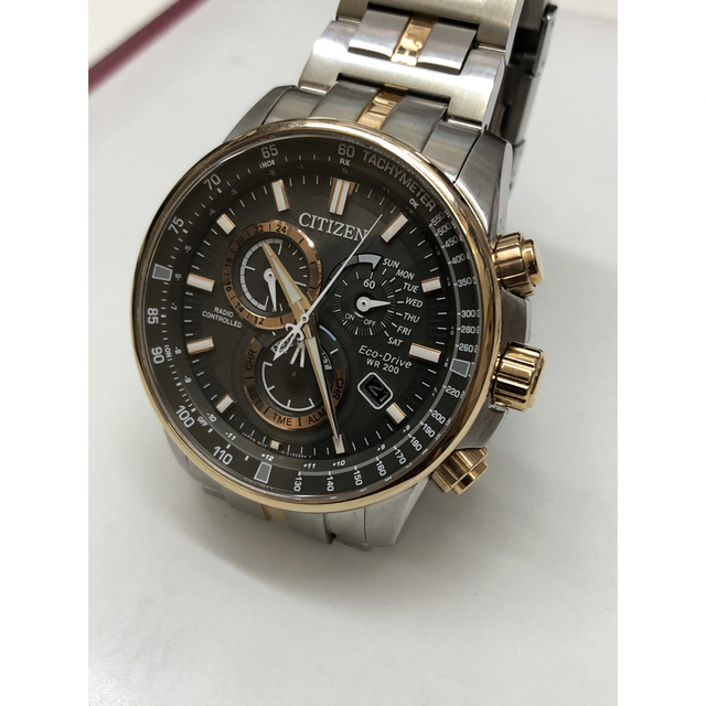 CITIZEN(シチズン)のシチズン・CB5886-58H・エコドライブ・多機能・中古美品 メンズの時計(腕時計(アナログ))の商品写真