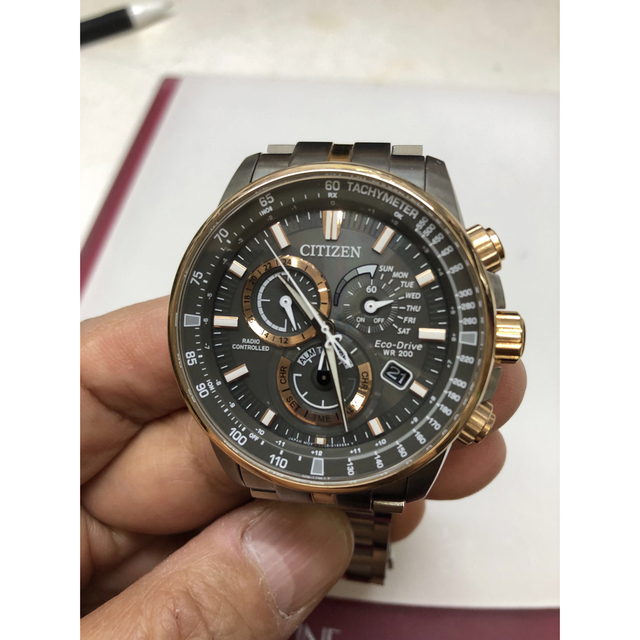 CITIZEN(シチズン)のシチズン・CB5886-58H・エコドライブ・多機能・中古美品 メンズの時計(腕時計(アナログ))の商品写真