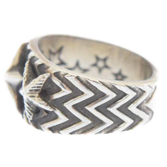 CODY SANDERSON コディーサンダーソン Wave Gear 3 Stars Ring