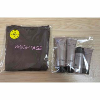 ダイイチサンキョウヘルスケア(第一三共ヘルスケア)のBRIGHTAGE(ブライトエイジ)トラベルセット＆エコバッグ(サンプル/トライアルキット)