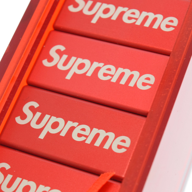 supreme aluminum domino set 2022fw