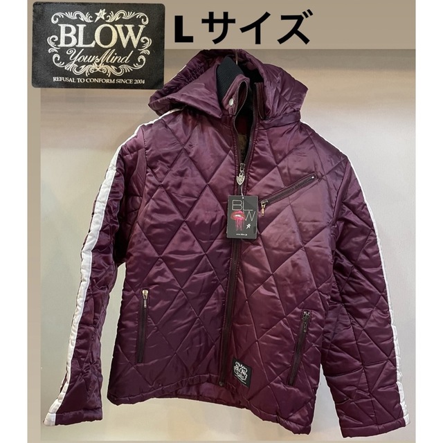 BLOW新品ジャケットワインレッド