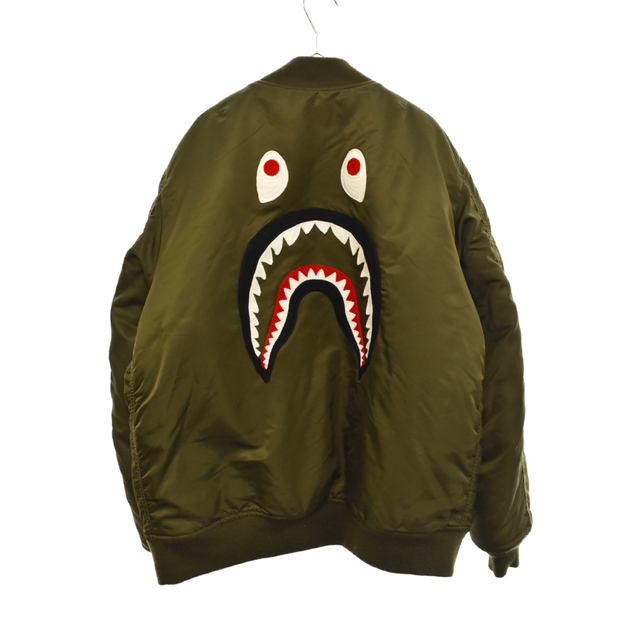 A BATHING APE シャーク MA-1 SHARK フライトジャケット