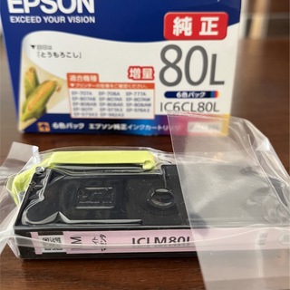 エプソン(EPSON)のEPSON インクカートリッジ IC6CL80L ライトマゼンタのみ(その他)