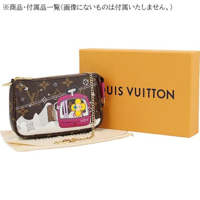 LOUIS VUITTON(ルイヴィトン)のルイヴィトン ポーチ ポシェット チェーン ミニバッグ 未使用 限定 8231 レディースのファッション小物(ポーチ)の商品写真