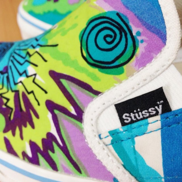 STUSSY(ステューシー)のSTUSSY♡スニーカー チャンゴ柄!! レディースの靴/シューズ(スニーカー)の商品写真