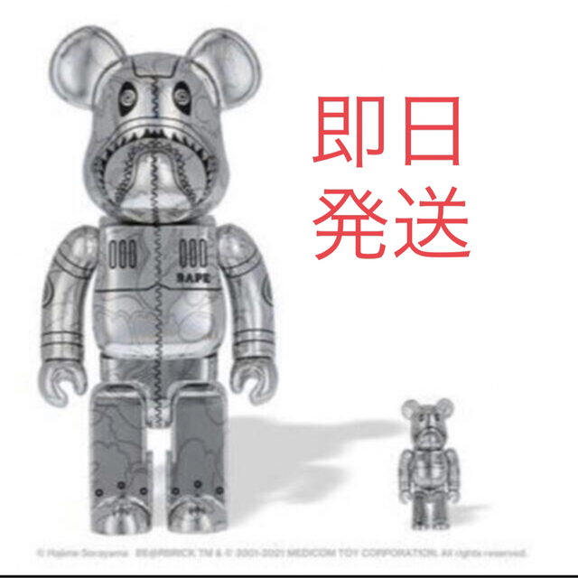 BAPE® SORAYAMA X BE@RBRICK 100%&400%