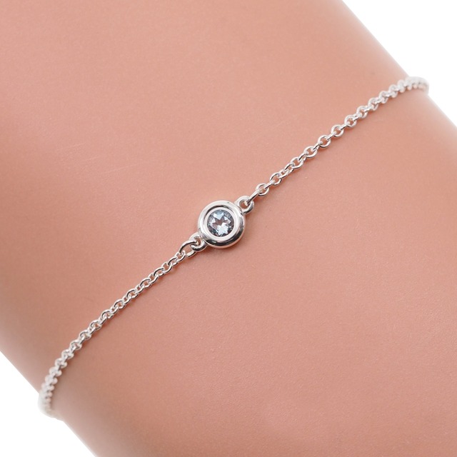 TIFFANY&Co.】ティファニー バイザヤード シルバー925×アクアマリン