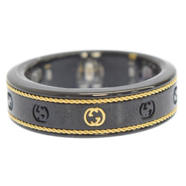 超特価sale開催!】 グッチ GUCCI - Gucci ×OURA ブラック リング