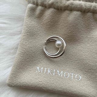 ミキモト(MIKIMOTO)の【美品】ミキモト　パール イヤーカフ(イヤーカフ)