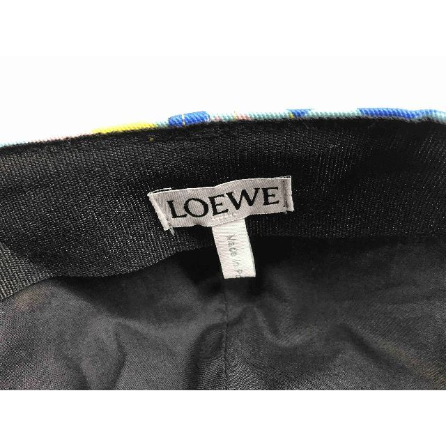 【美品】LOEWE ロエベ 帽子 キャップ イエロー 正規品