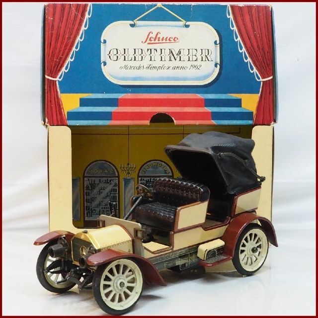 安心 保証 シュコー【メルセデス オールドタイマー1902】tinブリキtoy