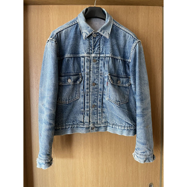 売り込み Levis リーバイス ライトオンス デニムジャケット リーバイス◼️70sビンテージ◼️ジェントルマン・カバーオール・ジャケット◼️ブッシュ
