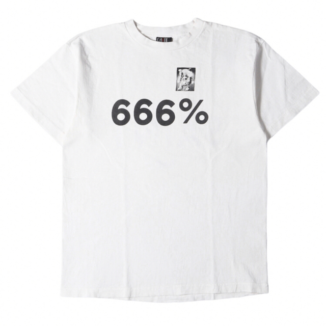 SAINTMICHAEL セントマイケル 666% ロゴTシャツ T-shirt