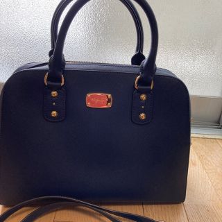 マイケルコース(Michael Kors)のマイケルコース　バッグ　ネイビー(ハンドバッグ)