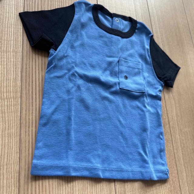 PETIT BATEAU(プチバトー)のプチバトー　半袖Tシャツ3点セット キッズ/ベビー/マタニティのベビー服(~85cm)(Ｔシャツ)の商品写真