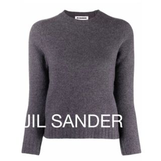 ジルサンダー(Jil Sander)のJIL SANDER  ニット グレー36(ニット/セーター)