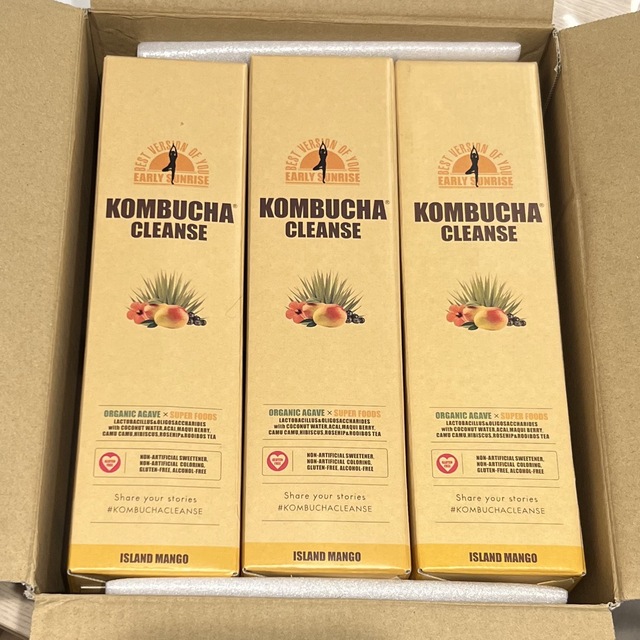 コンブチャクレンズ3本セット(720mlx3) - honegori.co.jp