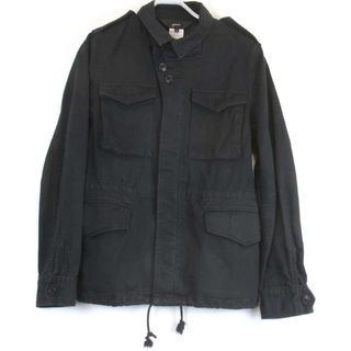 グリーン(green)の『USED』 green グリーン ブルゾン コットン ブラック【中古】(ブルゾン)