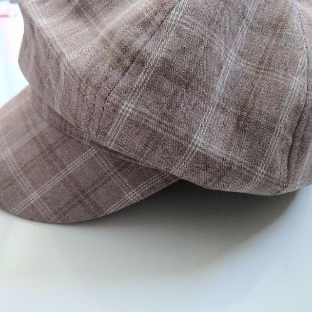 即日発送♡お洒落なキャスケット♡　茶色　レディース　帽子　　可愛い レディースの帽子(ハンチング/ベレー帽)の商品写真