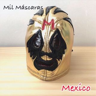 ミルマスカラス ミニ マスク キーホルダー ルチャリブレ プロレス メキシコ雑貨(格闘技/プロレス)