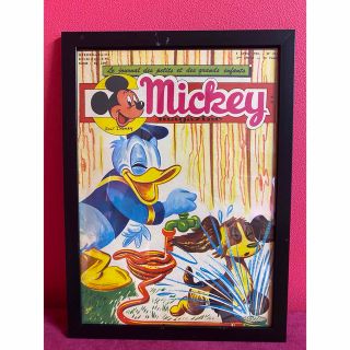 ミッキーマウス(ミッキーマウス)のミッキー　マガジン　Mickey magazine(絵画/タペストリー)