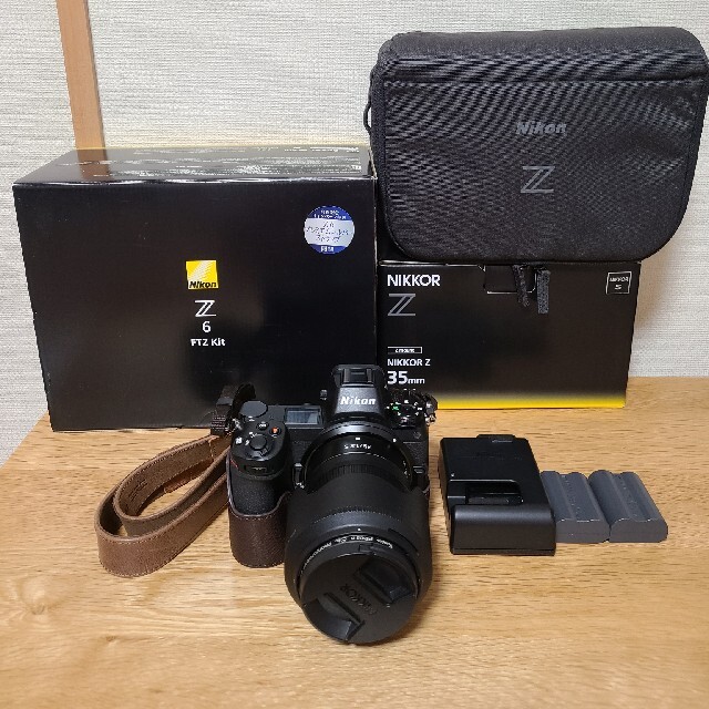 Nikon(ニコン)のNIKON Z6 & NIKKOR Z 35mm f/1.8S 他 スマホ/家電/カメラのカメラ(ミラーレス一眼)の商品写真