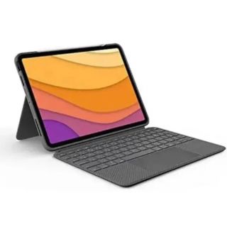 ロジクール(Logicool)の[美品]Combo Touch  iPad Air トラックパッド  キーボード(iPadケース)