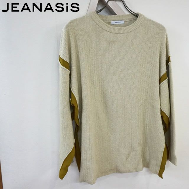 JEANASIS(ジーナシス)のJEANASiS 長袖 ニット セーター グリーン系 4805706 レディースのトップス(ニット/セーター)の商品写真