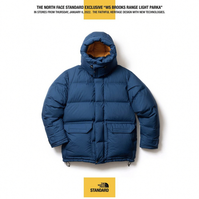 THE NORTH FACE(ザノースフェイス)の【希少】 ブルックスレンジライトパーカ　ザ　ノースフェイス　スタンダード　限定 メンズのジャケット/アウター(ダウンジャケット)の商品写真