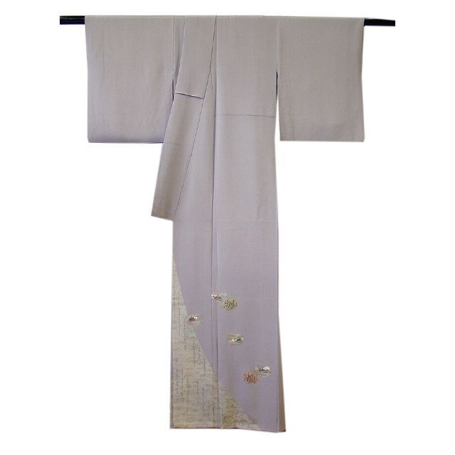 縁」150cm~156cm 松尾光琳 光琳本金箔 色留袖 正絹 U105