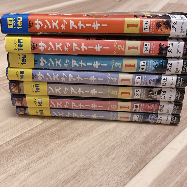 サンズオブアナーキー  DVD 全49巻