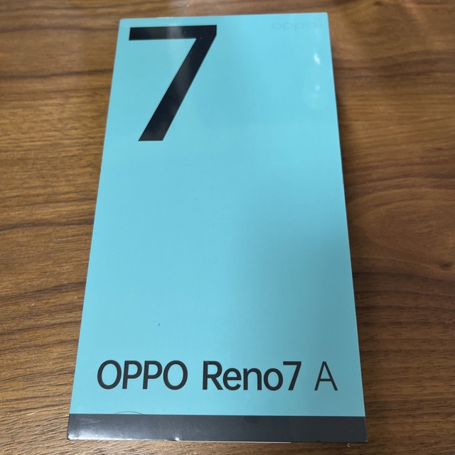 OPPO(オッポ)のOPPO Reno7a スターリーブラック　黒 スマホ/家電/カメラのスマートフォン/携帯電話(スマートフォン本体)の商品写真