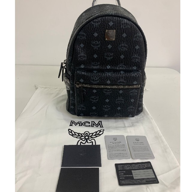 MCM ブラック 黒 Sサイズ ギャランディカード レシート付き - www.agame.ag