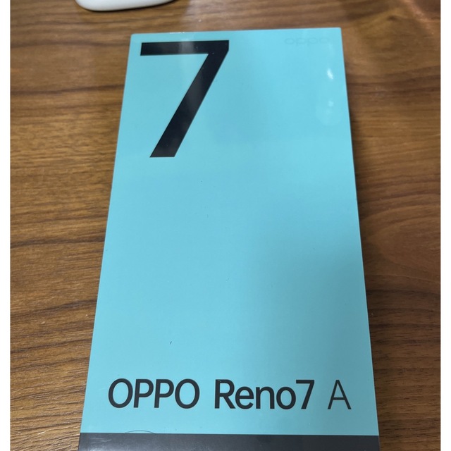 OPPO(オッポ)のOPPO Reno7a 黒　スターリーブラック　 スマホ/家電/カメラのスマートフォン/携帯電話(スマートフォン本体)の商品写真