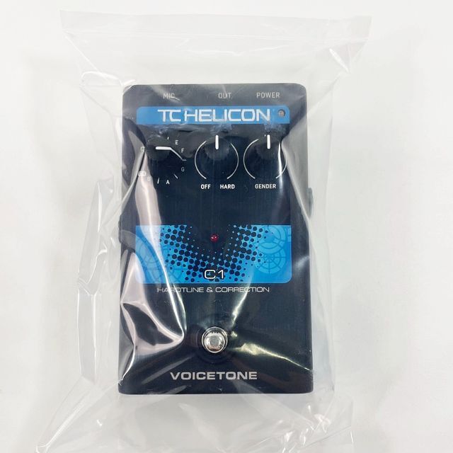 新品即納 TC-Helicon VoiceTone C1 ボーカル用 おまけ付き 楽器のレコーディング/PA機器(エフェクター)の商品写真