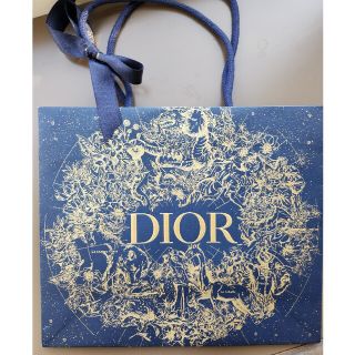 ディオール(Dior)のDior　クリスマス　ショップ袋　ホリデー限定　ディオール　ショッパー　リボン(ショップ袋)