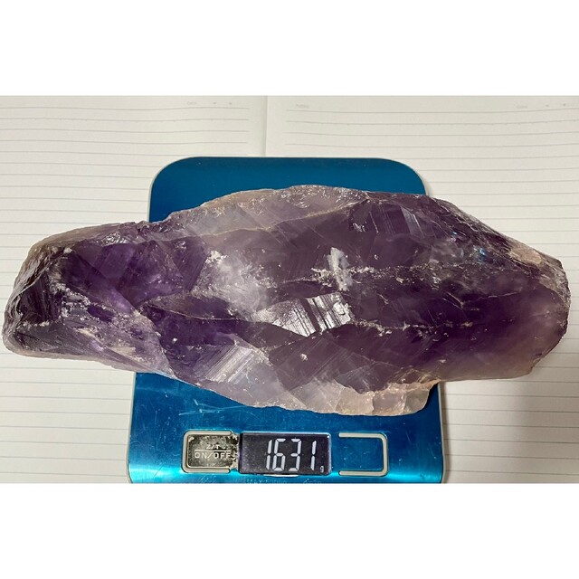 在庫あり アメジスト 原石 ファントム水晶 クリスタル 虹入 レインボー