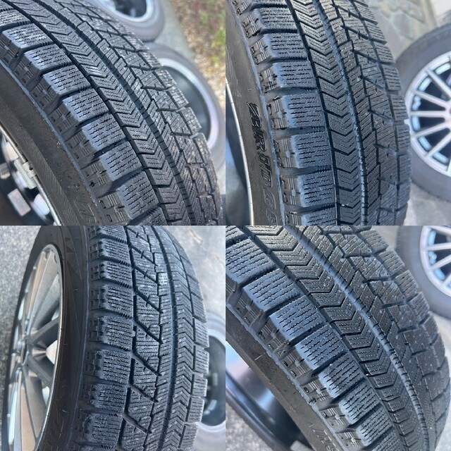 【送料込】スタッドレス&ホイール×4本　175/65R15　ブリヂストンVRX 7