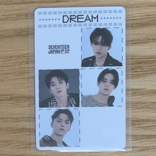 SEVENTEEN(セブンティーン)のDREAM M♾カード　ヒップホップチーム エンタメ/ホビーのエンタメ その他(その他)の商品写真