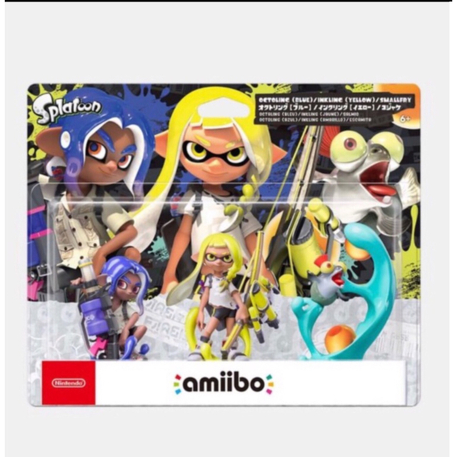 Splatoon3 スプラトゥーン3 amiibo トリプルセット